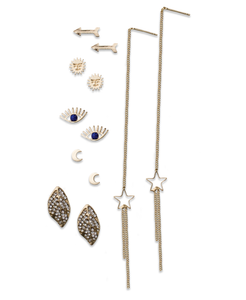 Celestial, Evil Eye Studs and Linear Sets