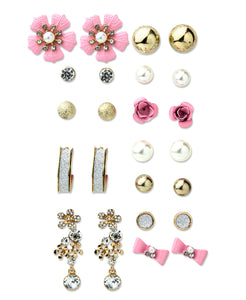 Spring Flower Earring Set