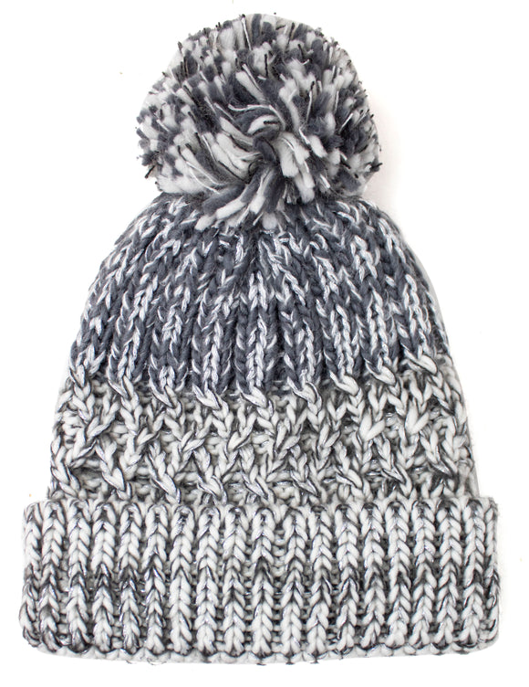 Two Toned Knit Hat